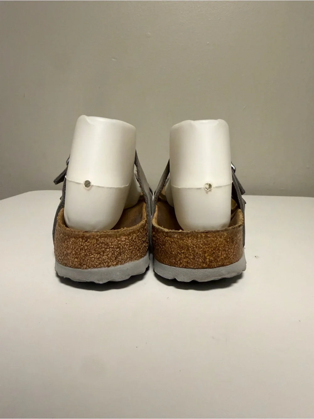 Birkenstock Mayari Nubuck Leather Dove Gray Women’s EU 40 US 9-9.5 Regular/Wide